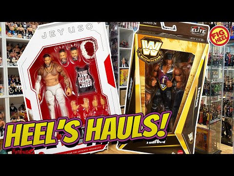 Heel’s Hauls - WWE Elites, Legends, Ultimates, WCW ToyBiz, WWF LJN, Bendies & MORE!