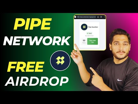 Pipe Network Free Crypto Airdrop Details Guide || Pipe Network Airdrop Real Or Fake ?