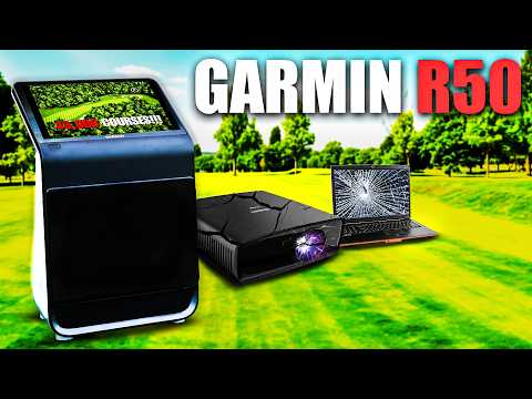 The WORLD’S FIRST All-in-One Golf Simulator is HERE! (Garmin R50 Full Review)