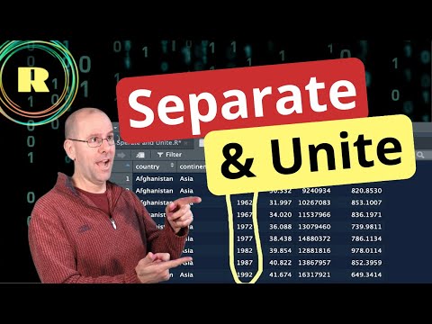 Separate and Unite - manipulate your data with R programming