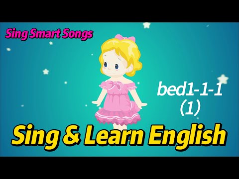 Sing & Learn English | Bedtime Words for Kids | Level 1 | ESL Kids | Kids Songs | Toddler Learning