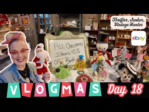 Vintage Christmas Shopping, eBay Sales, & Audition Day! | Vlogmas Day 18