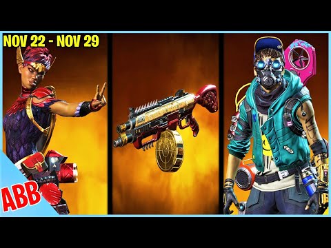 APEX LEGENDS ITEM SHOP TODAY - BLACK FRIDAY SALE, RUN THE STREETS OCTANE SKIN + NEW RECOLORS