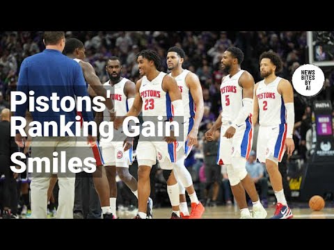 Pistons Make Slight Jump in Latest NBA Power Rankings