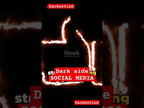 Dark psychology of Social Media - DarkNotion #shorts #psychology #ytshorts #darkpsychology