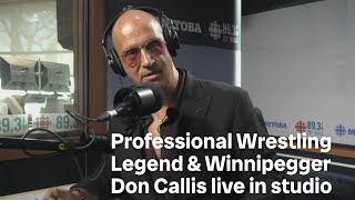 Wrestling Legend & Winnipegger Don Callis live in studio | All Elite Wrestling Dynamite in town