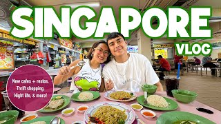 Singapore Vlog: New Food & Cafes, Thrift Shopping, Best Bars! | #LauMi