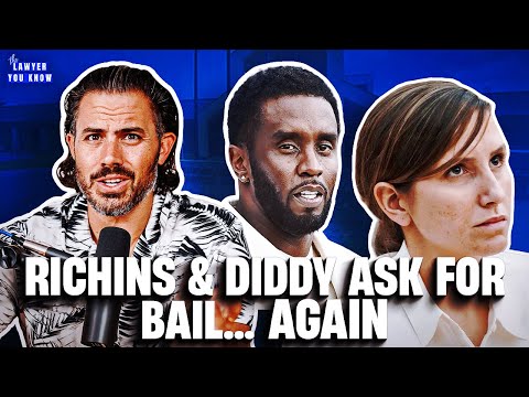 LIVE! Kouri Richins & P. Diddy Ask For Bail AGAIN After Multiple Denials - Lets Compare & Contrast