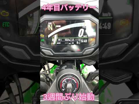 【No.769】スー バイクチャンネル Ninja1000SX エンジン始動 Engine start #shorts