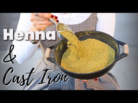 Henna & Cast Iron Hair Color Treatment for Stubborn Grays | Natural Healthy Hair Results