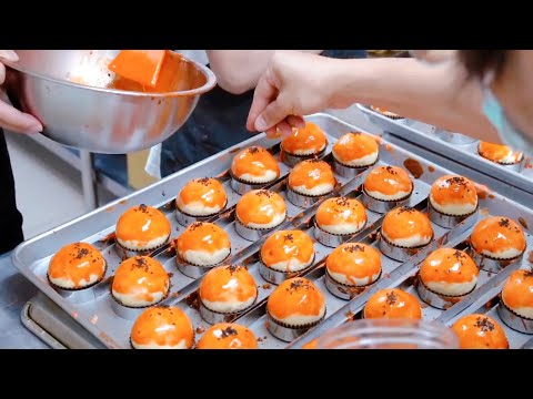 Amazing Taro Egg Yolk Lava Pastry and Flaky Salted Egg Yolk Pastry / 芋泥流心酥、酥皮蛋黃酥 製作過程！中秋月餅你是哪一派？