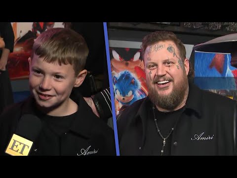 Jelly Roll's Son CRASHES Dad's Interview at Sonic 3 Premiere (Exclusive)