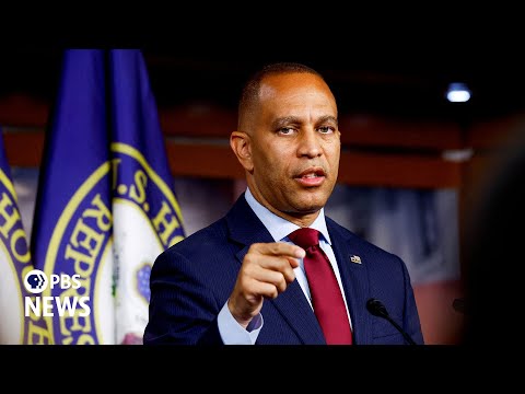 WATCH: Bipartisan agreement for budget 'detonated' by GOP, House Minority Leader Jeffries says