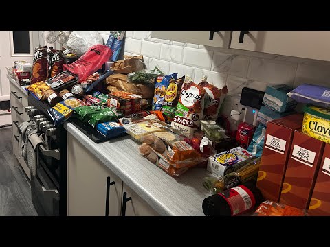 LARGE FAMILY WEEKLY FOOD SHOP | GROCERY HAUL UK | TESCO FOOD SHOPPING HAUL