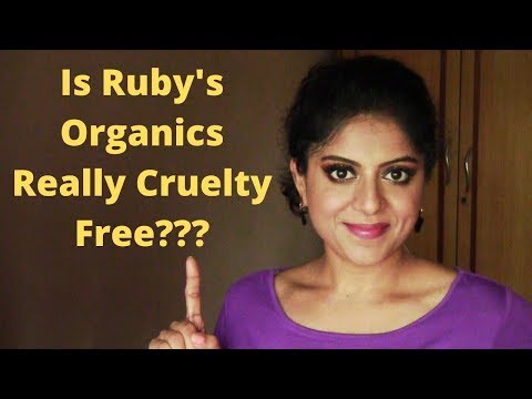 Is Ruby's Organics Cruelty Free ? Cruelty Free Makeup | Be Beautethical