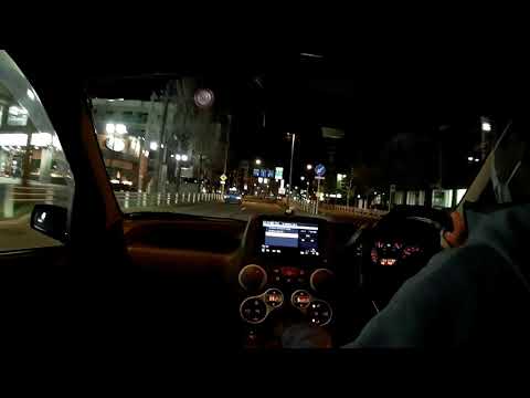 FIAT PANDA 100HP 夜のテスト動画