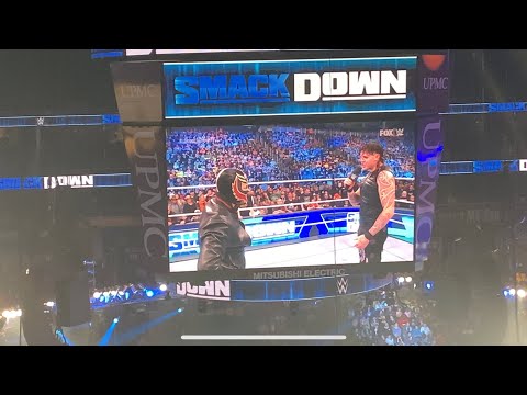 Rey / Dominik Mysterio Clips from Smackdown in Pittsburgh