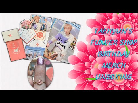 The Kreative Insight | TAEHYUN'S FLOWER SHOP BIRTHDAY MERCH UNBOXING