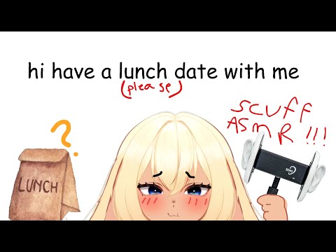 【ASMR monke】lets eat lunch together pwease?【VAllure】