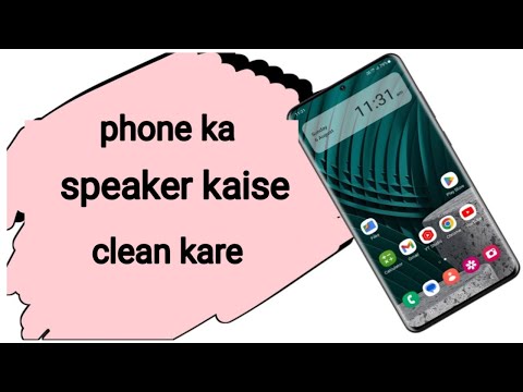 How to clean phone speaker and charging port