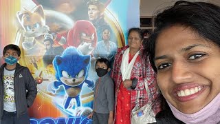 பிரியாணி சாப்பிட்டு Theatre 🍿 வந்துட்டோம் ~ Sonic Movie Day in my life / Family Traveler VLOGS 2022