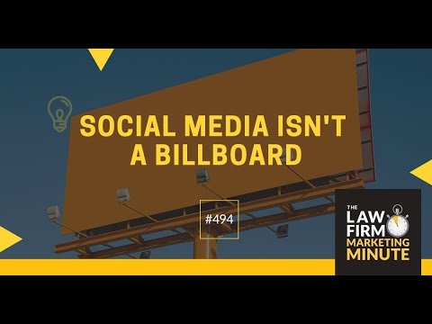 Social Media Isn't a Billboard - LFMM 494