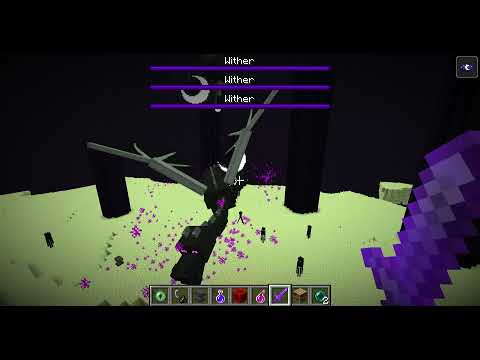 3 Withers chasing the ender dragon