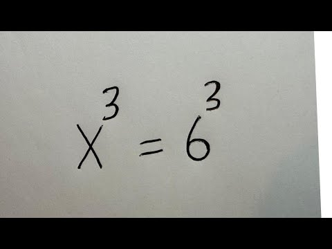 Math Olympiad Question | A Nice Algebra Problem | What Is The Value Of "X" In This Equation?