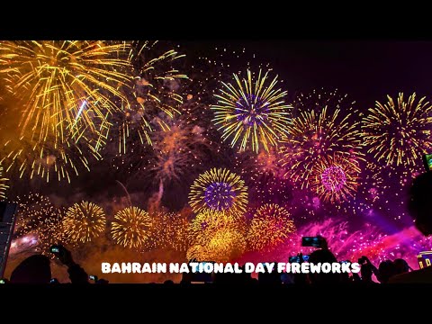 Experience the Magic: 53rd Bahrain National Day Fireworks Spectacle!@BahIntCircuit