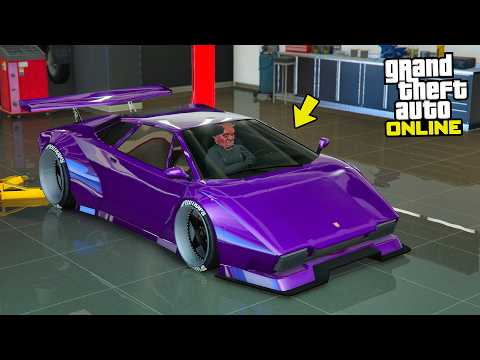 Pegassi Torero Custom (Lamborghini Countach) - GTA 5 Vehicle Customization