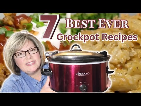 7 BEST EVER CROCKPOT RECIPES | EASY SLOW COOKER RECIPES FOR FALL | DUMP AND GO WEEKNIGHT DINNERS