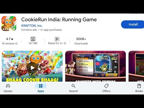 How To Install CookieRun India Running game App's | How To Download CookieRun India Running game App