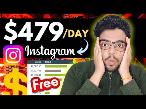 FREE! Instagram $479/Day Using PHONE | Instagram Affiliate Marketing | AI+Digistore24 | In Hindi