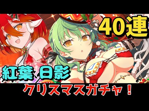 【シノビマスター】盛伝説爆乳祭　40連　日影　紅葉