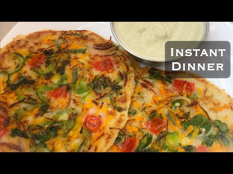 15 Minutes Instant Dinner Recipe| Easy Dinner Recipe| Quick Dinner Recipe| Veg Dinner Recipes Indian