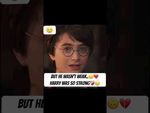 Harry wasn't weak❤️‍🩹 #harrypotter #hogwarts #dobby #voldemort #potterhead #shortsviral #shorts