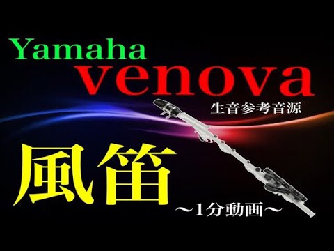 【１分演奏動画】ヤマハvenova（ヴェノーヴァ）で風笛を吹いてみた！