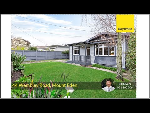 44 Wembley Road, Mount Eden - Bill Myers Ray White Epsom