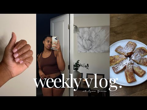 VLOG | slow mornings, natural nails, toddler meals, wash day + more