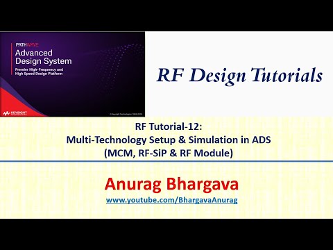 RF Design-12: Multi-Technology Setup and Simulation in ADS