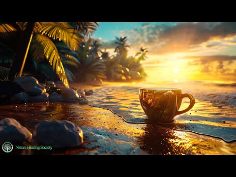 Relaxing Morning Music 🌞 Boost Positive Energy & Deep Stress Relief Meditation Music 528Hz