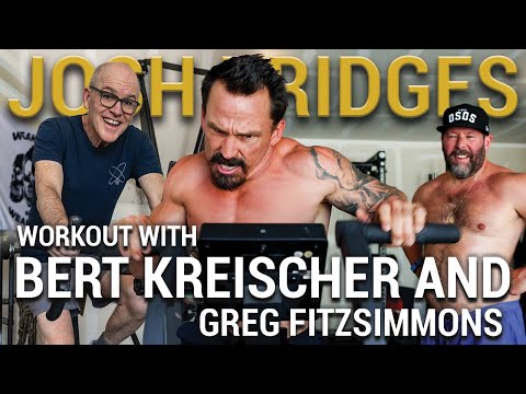 Bert Kreischer Visits Josh Bridges for a CrossFit Workout