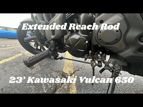 Kawasaki Vulcan 650 Extended Reach Install