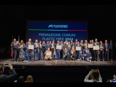 Premiazione Comuni Plastic Free 2024