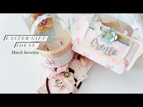 Easter Gift Ideas March Favorite Projects Easter Crafts Favorites | SCRAPBOOKING | Iralamija