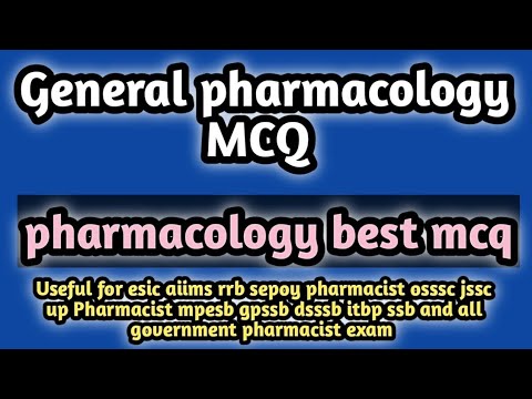 generalpharmacologyMCQ#pharmacology MCQ#ossscpharmacistexam2024#rrbpharmacistexam2024#jssc#dsssb