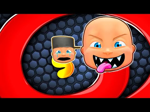 Becoming a MEGA SNAKE in Roblox SLITHER IO!