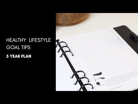 Tips for Creating a Healthy Lifestyle 5 Year Plan | Cloth & Paper