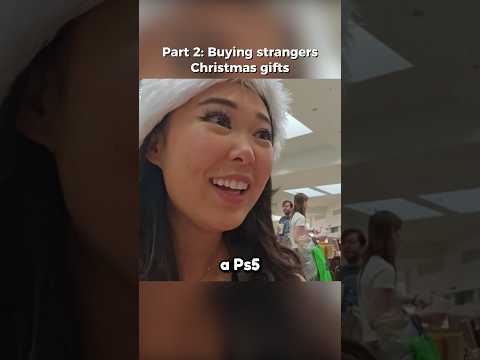 Emily buys Christmas gifts for strangers