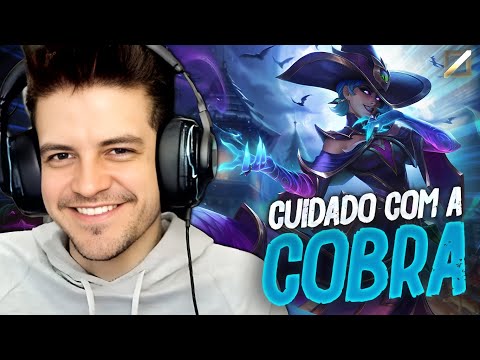 Cassiopeia é a RESPOSTA contra BUILDS ROUBADAS no mid! 🐍